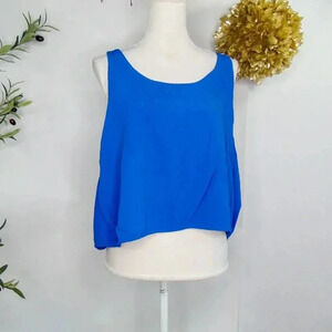 everlane blue tank top womens